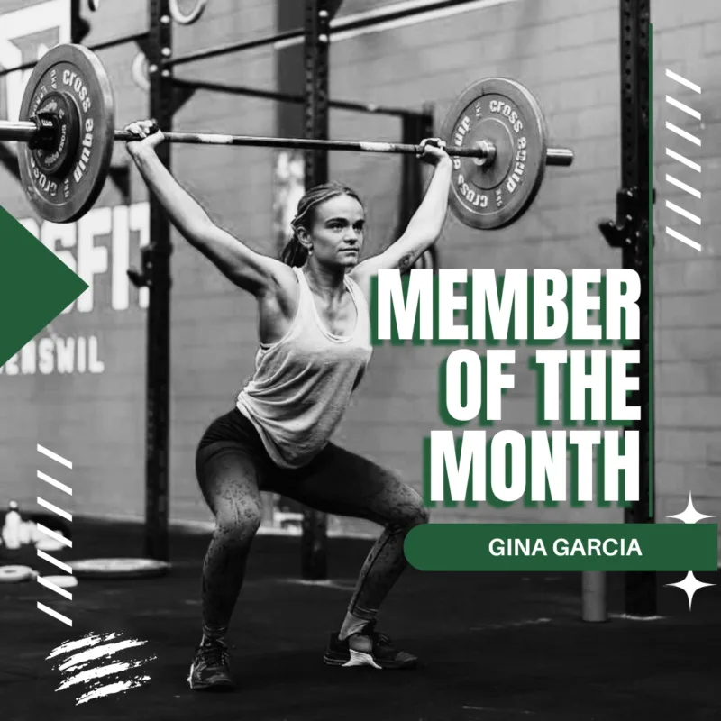 Membre du mois : Gina Garcia