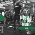 Member of the Month: Greg